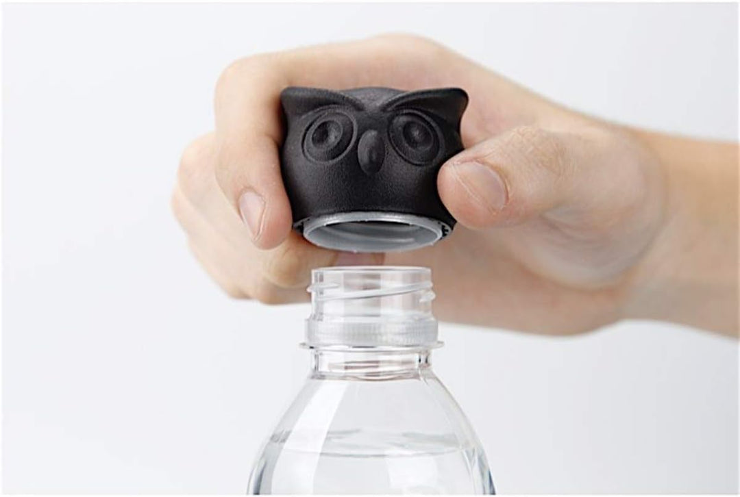 Korkenzieher – Flaschenöffner Thirsty Owl schwarz