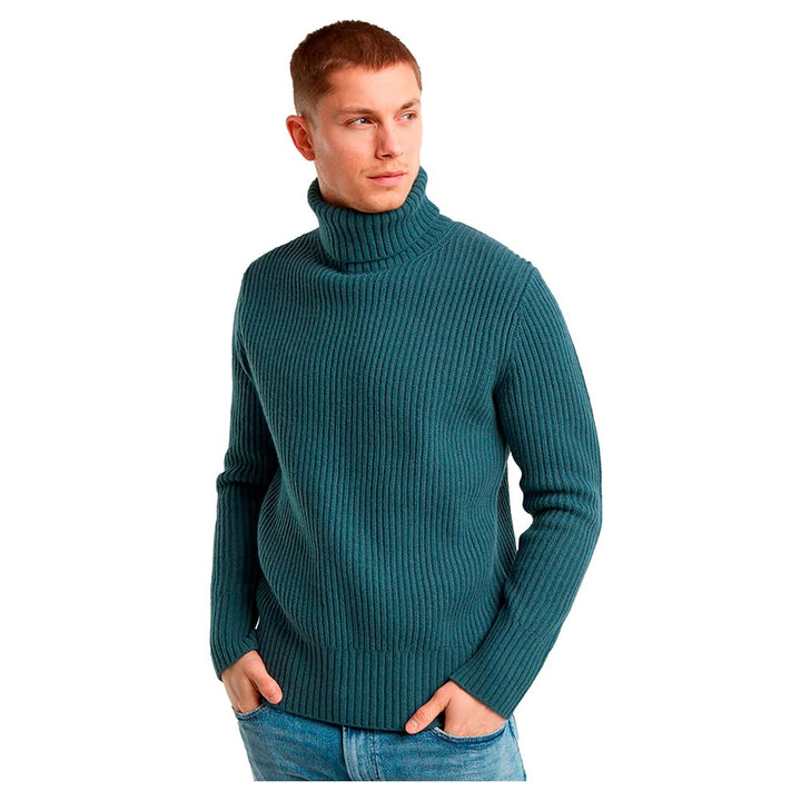 G-STAR Herren Essential Turtle Knitted Pullover Knits, Grau (Axis D23732-d447-5781)
