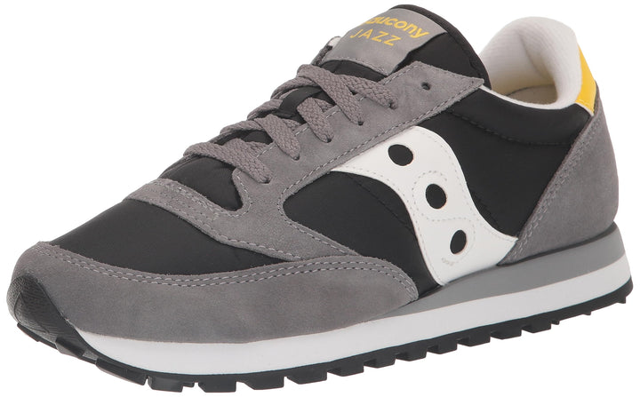 SAUCONY Herren Jazz Original Sneaker 46.5 EU Grauschwarz, 46.5 EU Grauschwarz