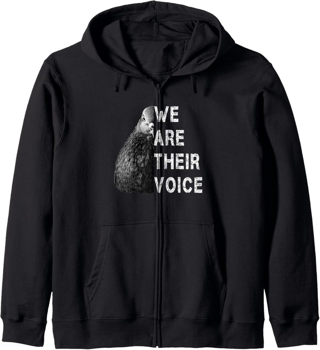 We are their Voice Tierschutz Gegen Taubensport Brieftauben Kapuzenjacke