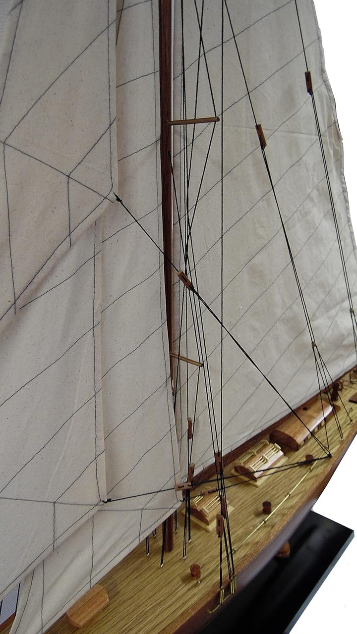 Schiffsmodell "Shamrock" │ Modellschiff │Segelschiff │ Premium-Modell │100cm Länge - 122cm Höhe