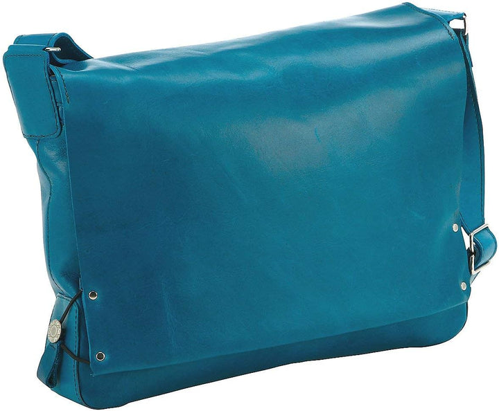 Harolds Jil Kuriertasche aus Leder 36 cm braun