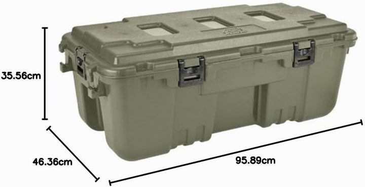 Plano Aufbewahrungsboxen Jäger-grün 108 Quart Mit Rädern (1819), Jäger-grün 108 Quart Mit Rädern (18