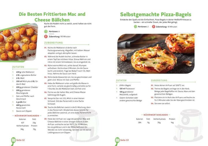 Heissluftfritteuse leicht gemacht! Über 100 Einfache & Geniale Rezepte für den Alltag inkl. hochwert
