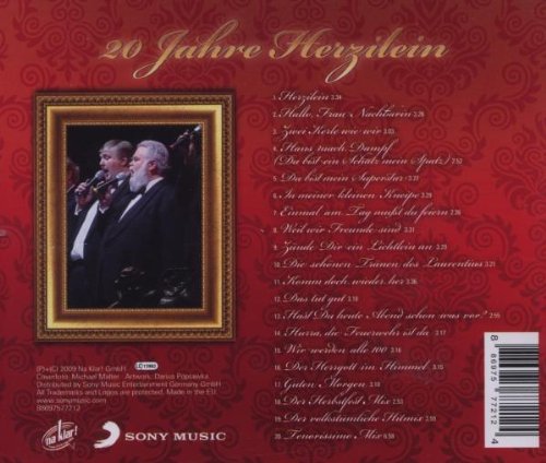 20 Jahre Herzilein - Ihre schönsten Hits, Audio-CD