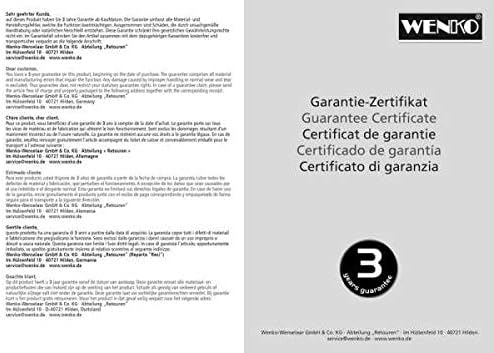 WENKO WC-Sitz Exclusive Nr. 3, Toilettensitz mit Absenkautomatik, passend für Villeroy &amp; Boch O.novo