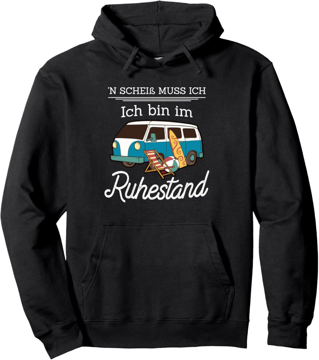 N Scheis muss ich Ruhestand Rente Rentner Geschenk Pullover Hoodie