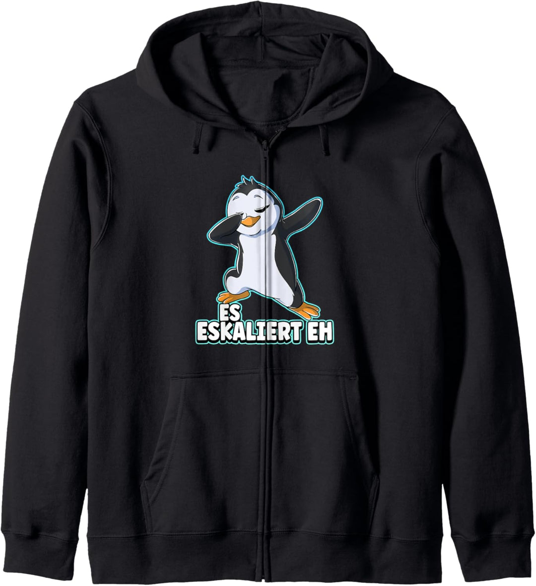 Es Eskaliert Eh Pinguin Kapuzenjacke