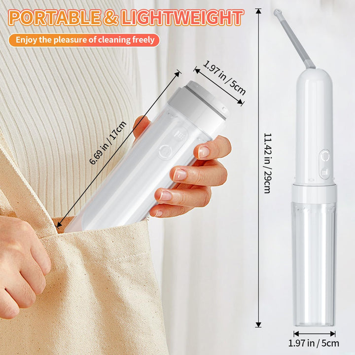 Po Dusche Wiederaufladbares tragbares Reise-Bidet 180ML, IPX7 wasserdichtes elektrisches Bidet Spray
