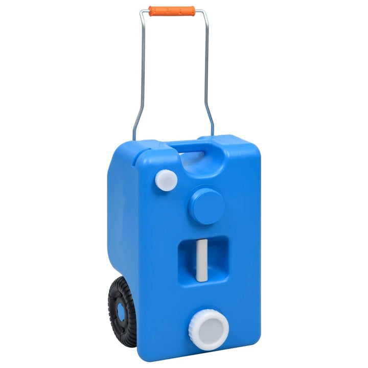 vidaXL Camping Wassertank mit Rollen Wohnwagen Wohnmobil Roll Tank Abwasser Behälter Frischwasser Wa