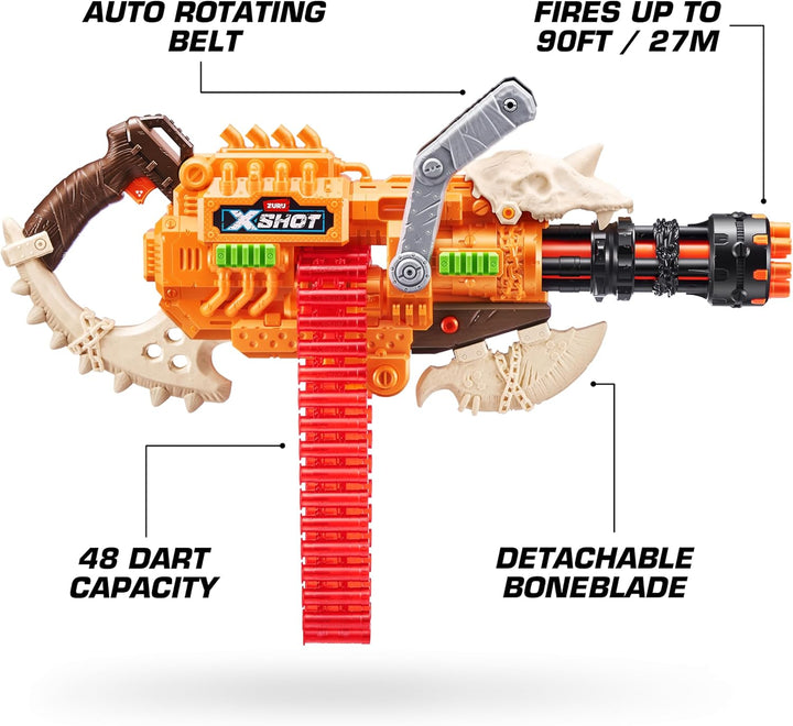 XShot 36766 Insanity HorrorFire Dread Hammer (48 Darts) von ZURU, Dread Hammer