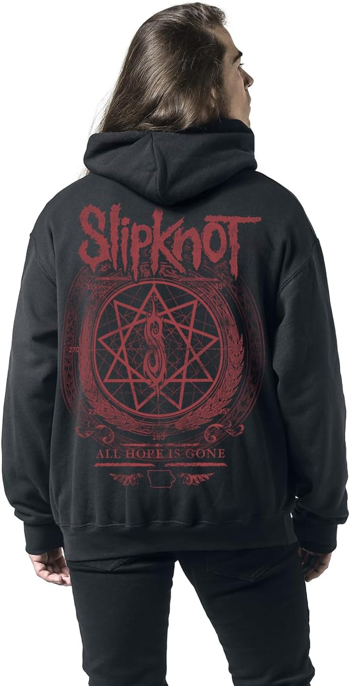 Slipknot Blurry Männer Kapuzenpullover schwarz Band-Merch, Bands XXL Schwarz, XXL Schwarz