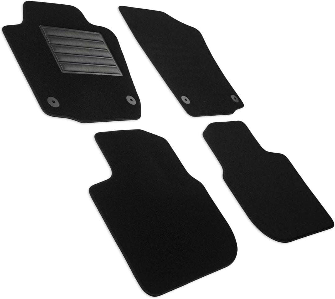 MDM SP-4421 Fussmatten Velours Autoteppich passend für Seat Toledo IV 10.2012>2019