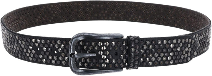 B.Belt Zoe Black Leather Belt W105 Black