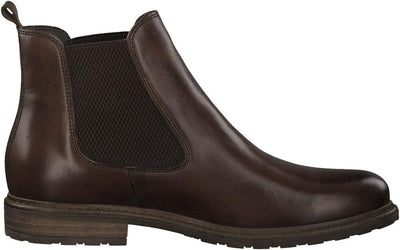 Tamaris Damen Stiefeletten, Frauen Chelsea Boots,Comfort Lining,TOUCHit-Fussbett 37 EU Muscat Leathe