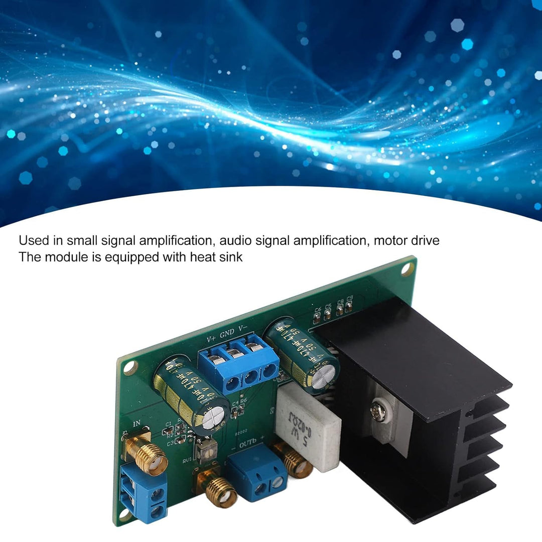 SEAFRONT OPA541 Niederfrequenz Leistungsverstärkermodul 5 A 10‑40 V Audioverstärkerplatine mit Kühlk