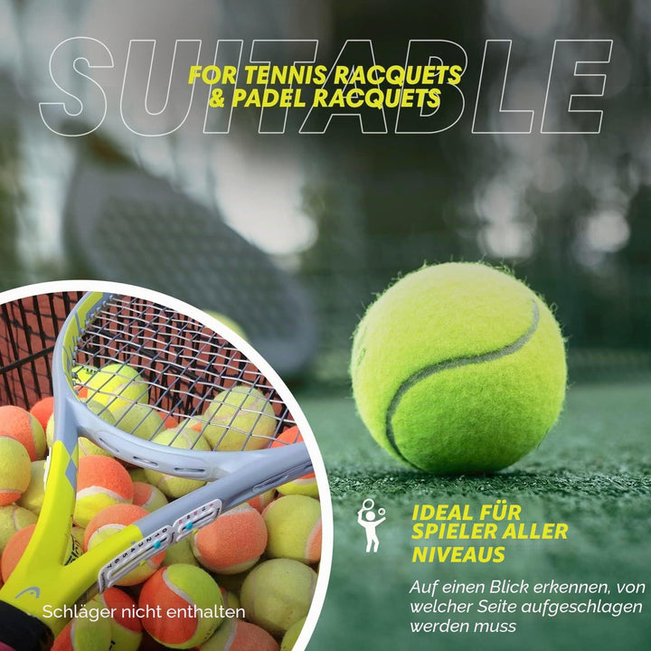 Scoring Right Tragbarer Tennis und Padel - Punktezähler – Einfach zu montierende Anzeigetafel zur Au