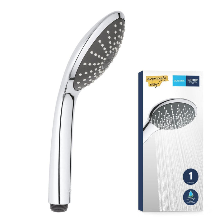 GROHE Vitalio Joy 110 | Mono Handbrause mit 1 Strahlart | chrom | 27316000 Grau, Grau