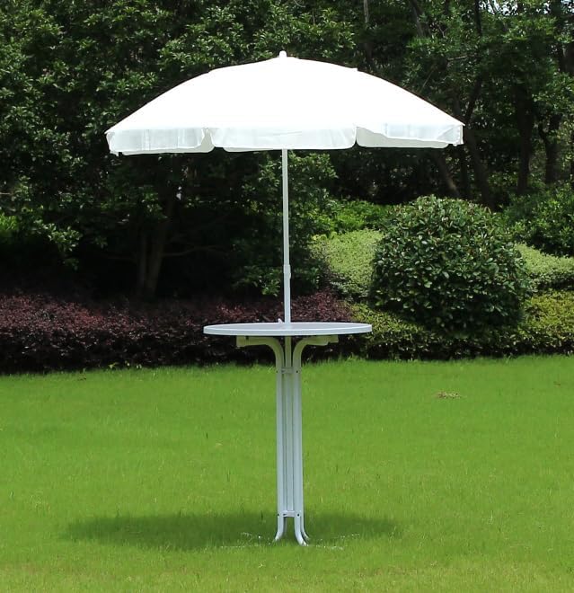 Eigentlich Stehtisch klappbar, Eventtisch Durchmesser 60/80 cm, optionale Husse, Partytisch Höhe 107