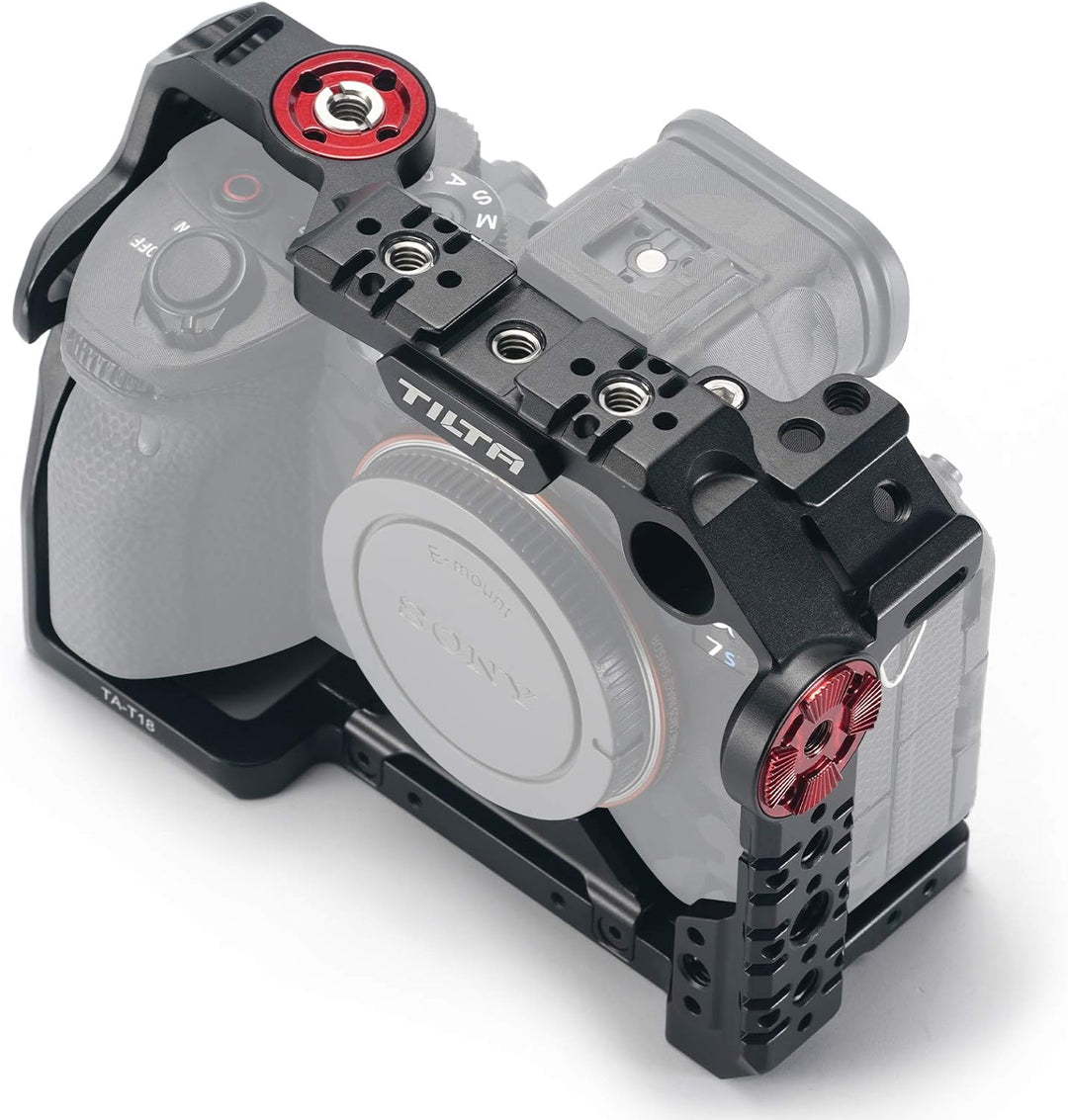 Tilta Full Camera Cage Kompatibel mit Sony a7siii – Schwarz TA-T18-FCC-B