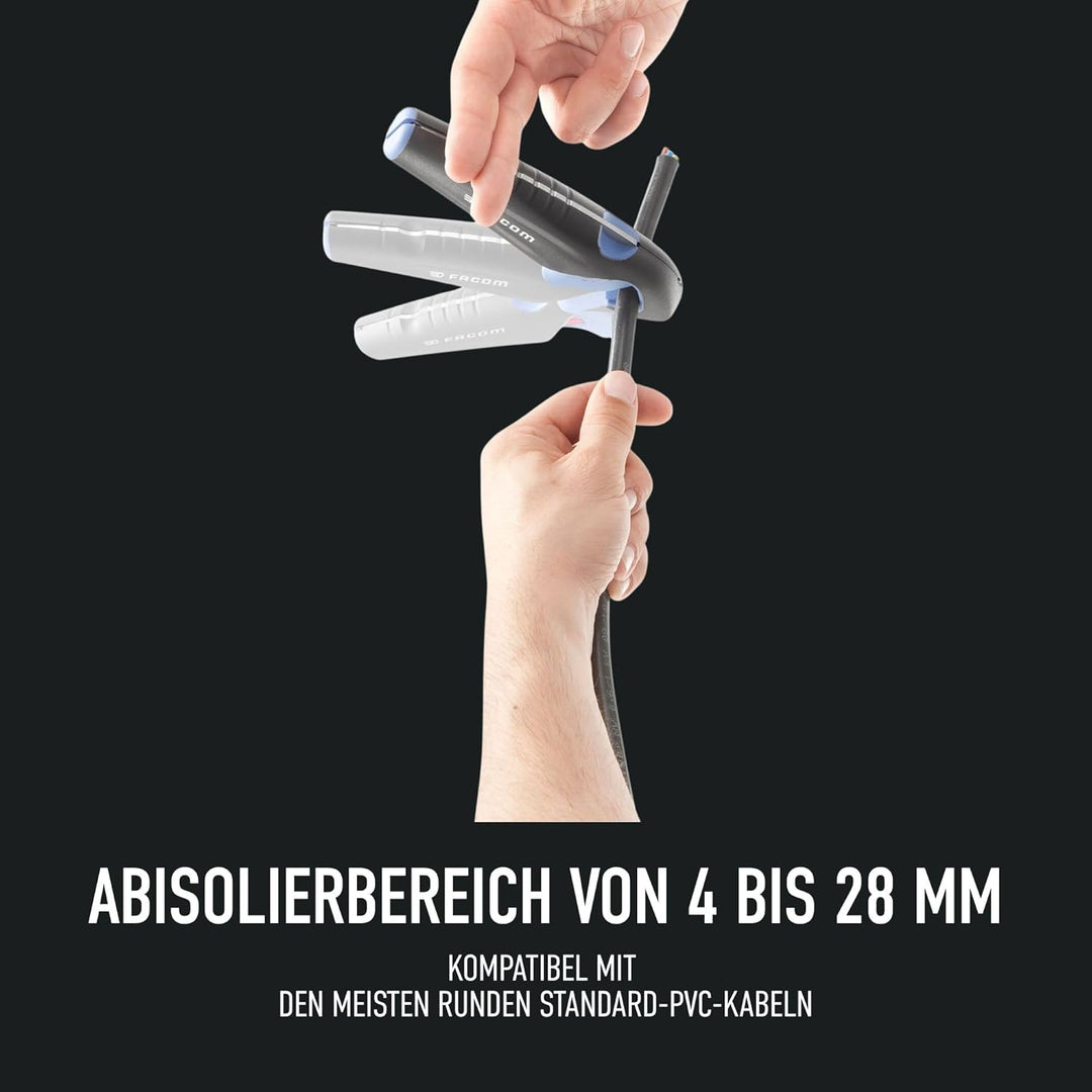 FACOM Multifunktionswerkzeug zum Abmanteln, Durchmesser 4-28 mm, 1 Stück, 872271