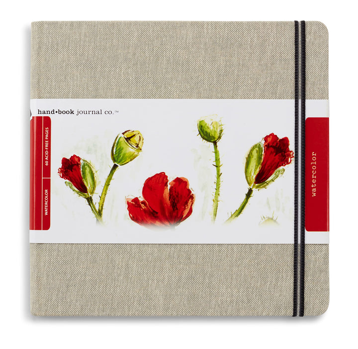 Speedball 769888 Art Journal 20,3 x 20,3 cm NAT.Linen, Papier, 200 g/m², Square, Square