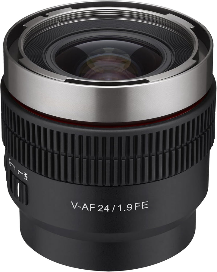 SAMYANG V-AF 24mm T1, 9 FE für Sony E, Videoobjektiv, Auto Fokus Objektiv, Cine Lens 8K Unterstützun