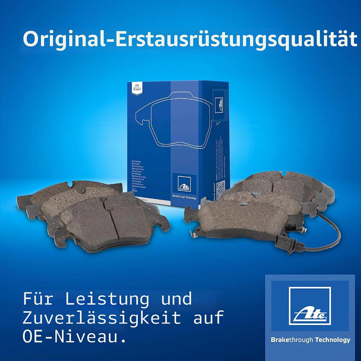 ATE Original Bremsbeläge - Belagsatz - für Scheibenbremse - 13.0460-7242.2 - ECE-R90 Strassenzulassu