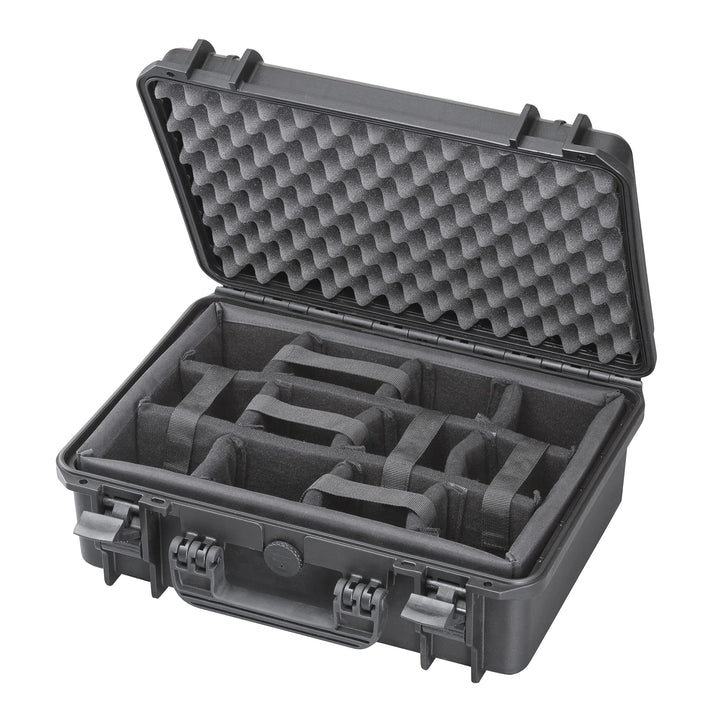 Max MAX430CAM IP67 Schutzkoffer für Fotoequipment, Hart-Kunststoff, Innenraum gepolstert, mit Trennw
