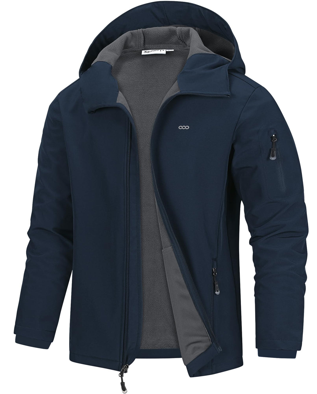 33,000ft Jacke Herren Wasserdichte Atmungsaktiv Softshelljacke - Übergangsjacke Winddichte Regenjack