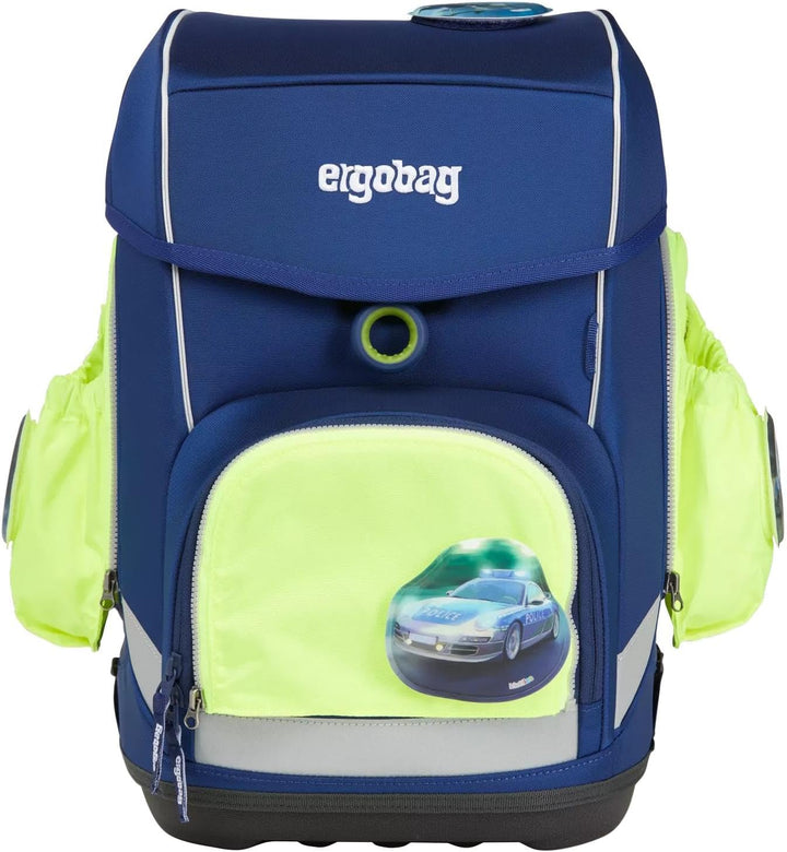 ergobag pack Seitentaschen Zip Set Sichtbarkeits-Set mit Seitentaschen, pack, cubo und cubo light ge