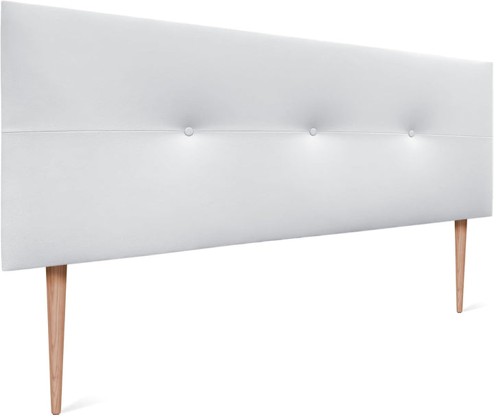 DHOME Kopfteil aus Kunstleder oder Stoff AQUALINE Pro Kopfteil Polsterkopfteil Luxusbett (Kuntsleder