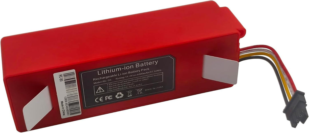 6800mAh Ersatz Akku für Xiaomi Roborock S5 S50 S51 S55 S6 S7 S55 S60 Xiaowa E20 E25 E35 T60 T61 T65
