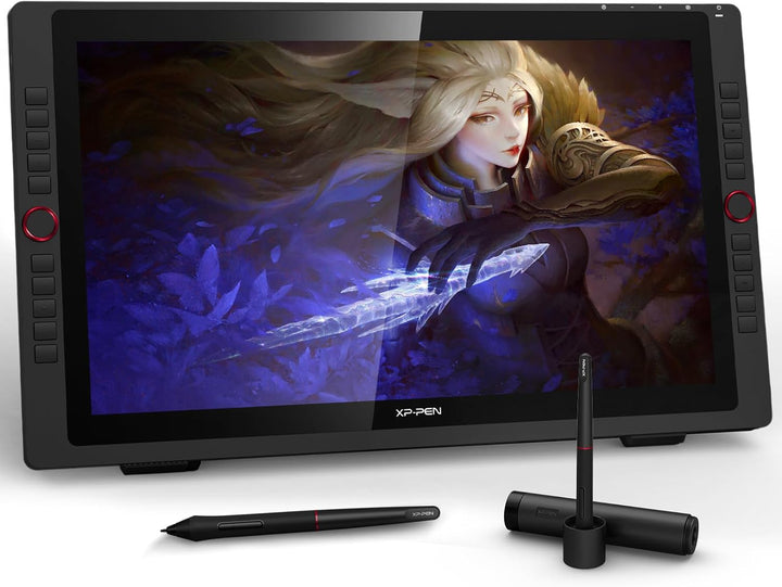 XP-PEN Artist 24 Pro Grafiktablett 2K QHD 23,8 Zoll Pen Display 90% Adobe RGB für digitale Bildbearb