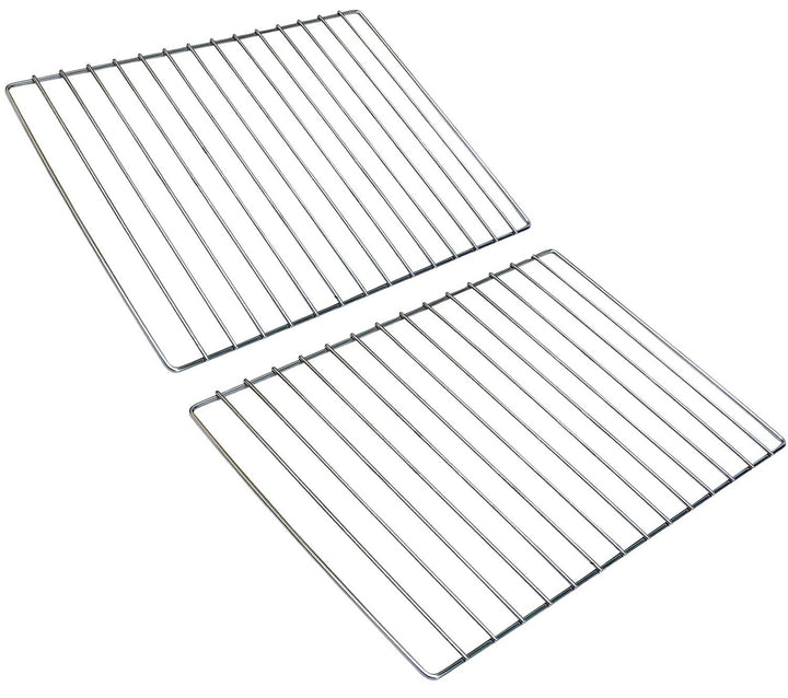 2 Stück Edelstahl Grillrost, Edelstahlrost, Rost, Grillrost Verschiedene Grössen (42,5 cm x 36 cm),
