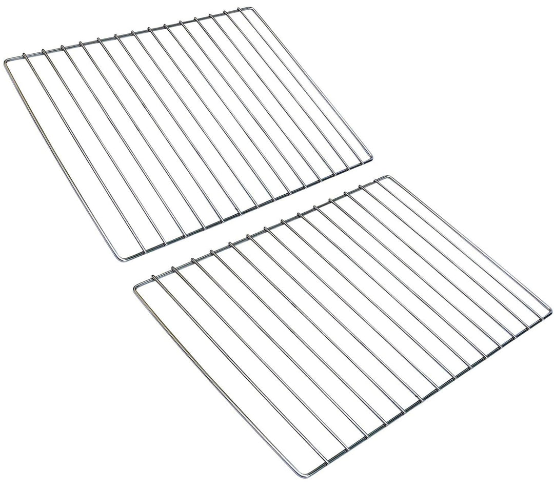 2 Stück Edelstahl Grillrost, Edelstahlrost, Rost, Grillrost Verschiedene Grössen (45,5 cm x 34 cm),