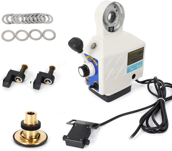 awolsrgiop X-Achse Frästischvorschub Vorschubmotor, 220V 135lb Power Table Feed Fräsen Frästischvors