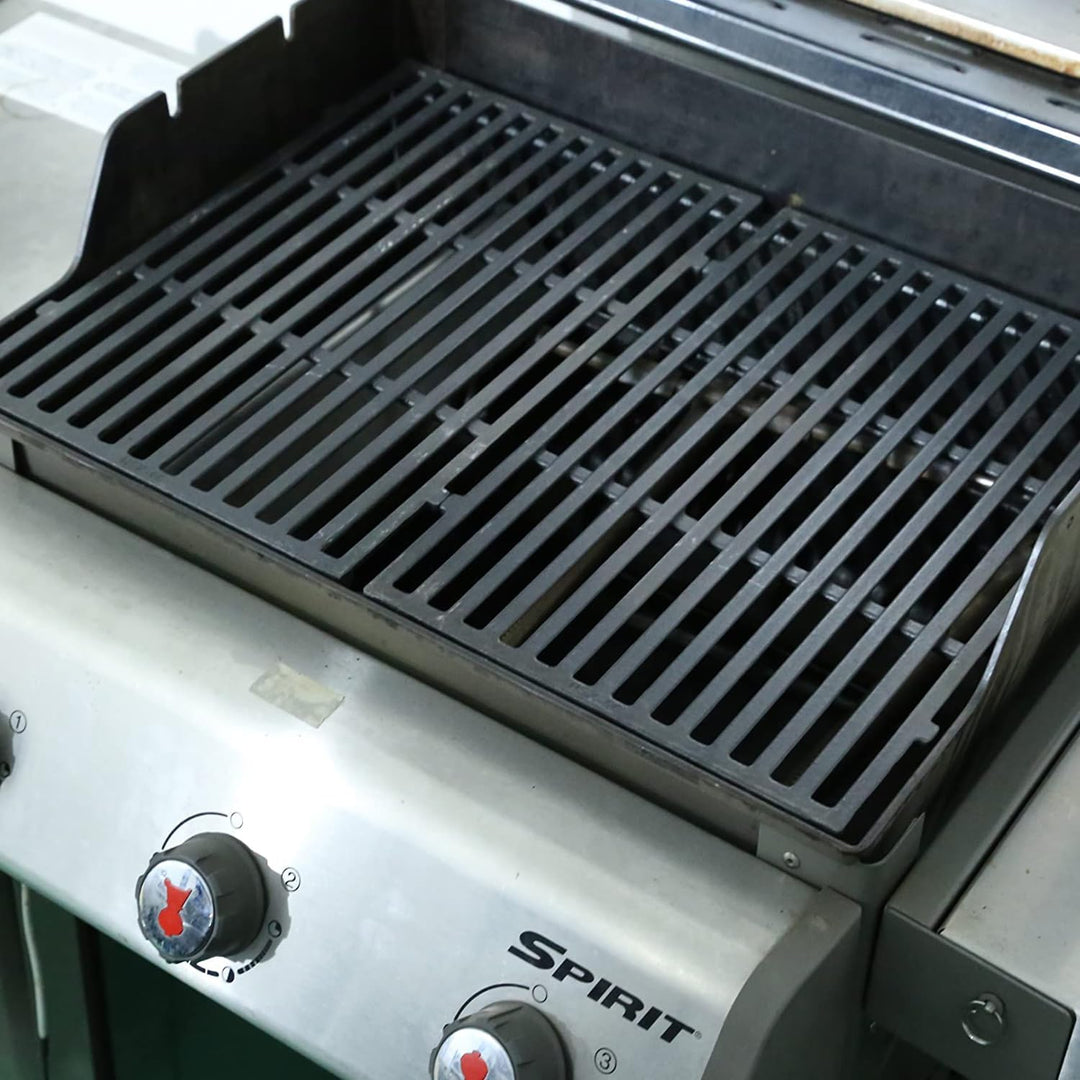 7638 Grillrost für Weber Spirit 300 Series,44,5 x 30CM Gussrost für Spirit E310 E320 E330 SP310,Gril