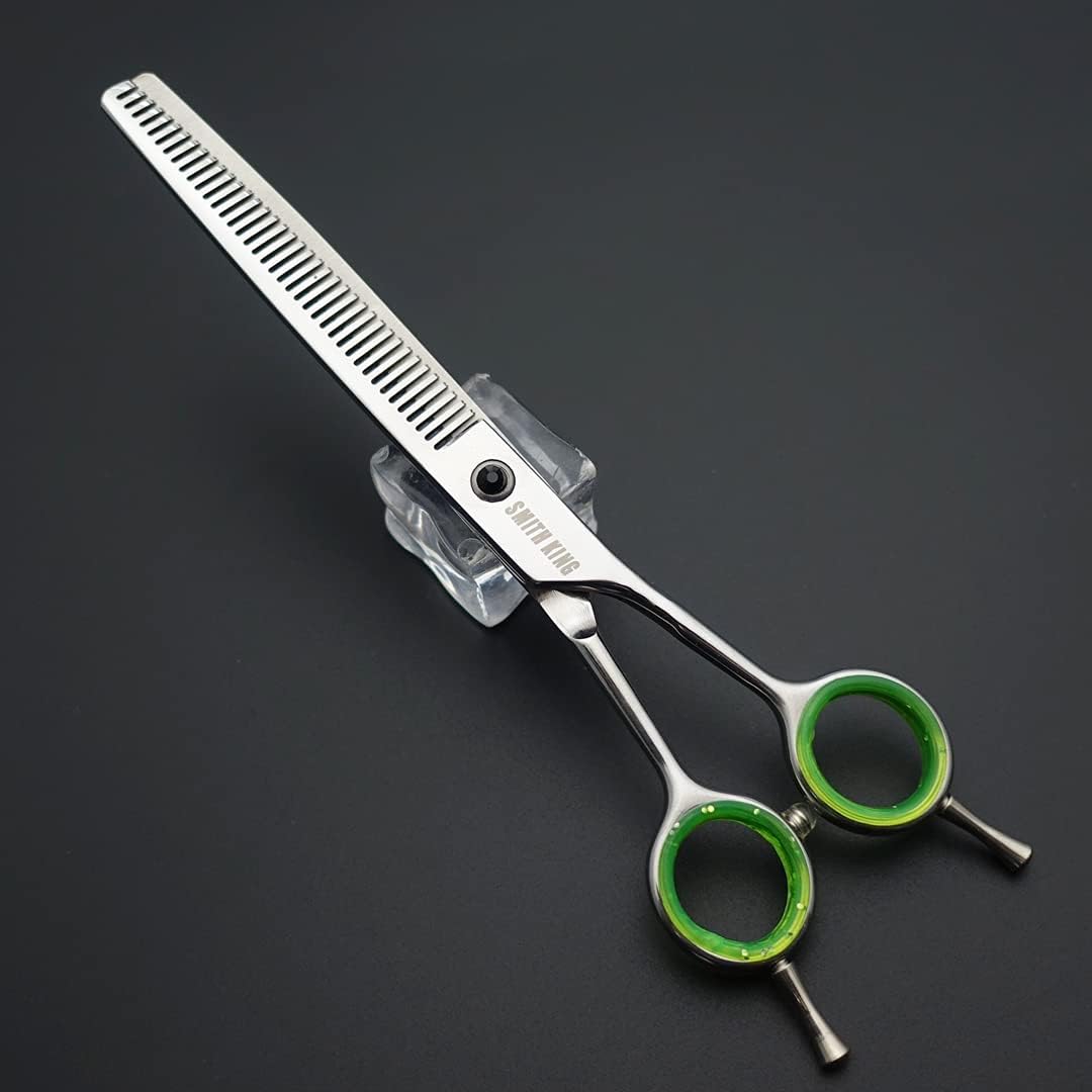 7,0 Zoll Professional Dog Grooming Scissors Set Gerade & Ausdünnen & Gebogen & Chunker & Kamm 5 Stüc