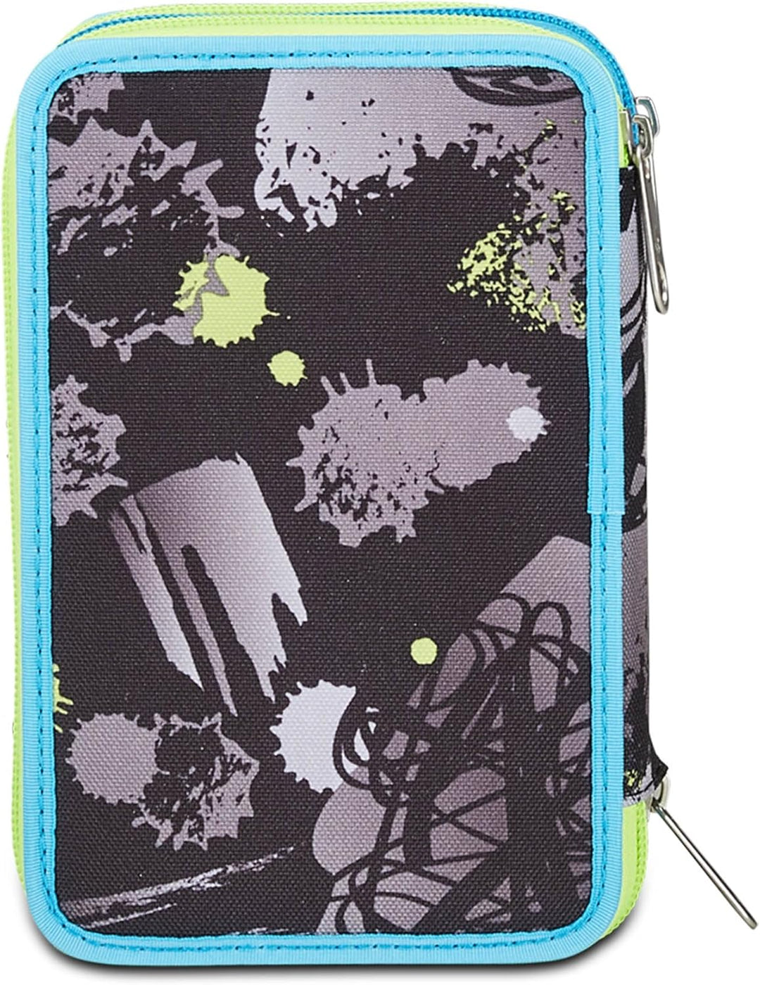 Seven Federmäppchen, Mäppchen, Mehrfarbig, Federtasche für Schreibwaren, Etui komplett mit Bleistift