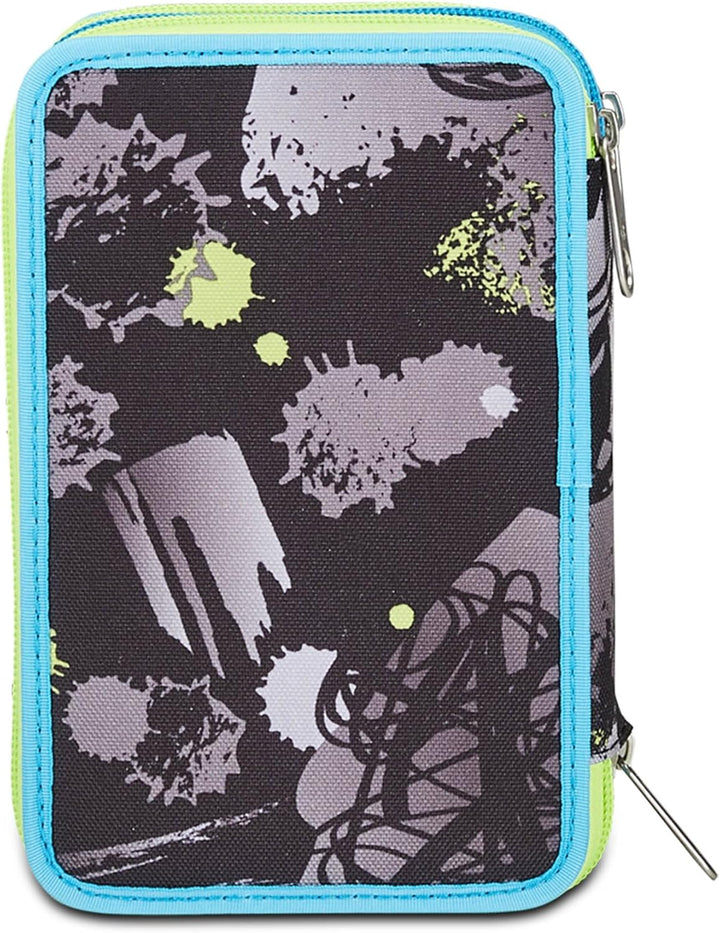 Seven Federmäppchen, Mäppchen, Mehrfarbig, Federtasche für Schreibwaren, Etui komplett mit Bleistift