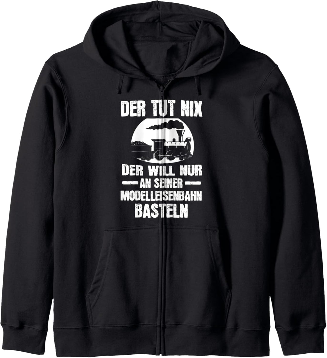Modelleisenbahn Eisenbahn Zug Kapuzenjacke