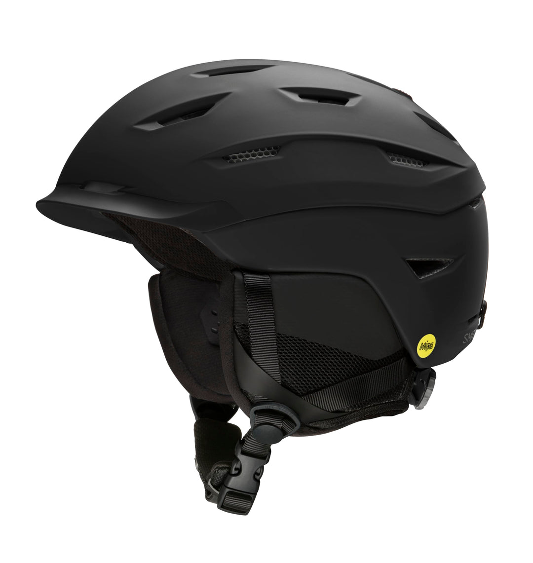 SMITH Level MIPS Helm 55/59 Cm Mattschwarz (Schwarz), 55/59 Cm Mattschwarz (Schwarz)