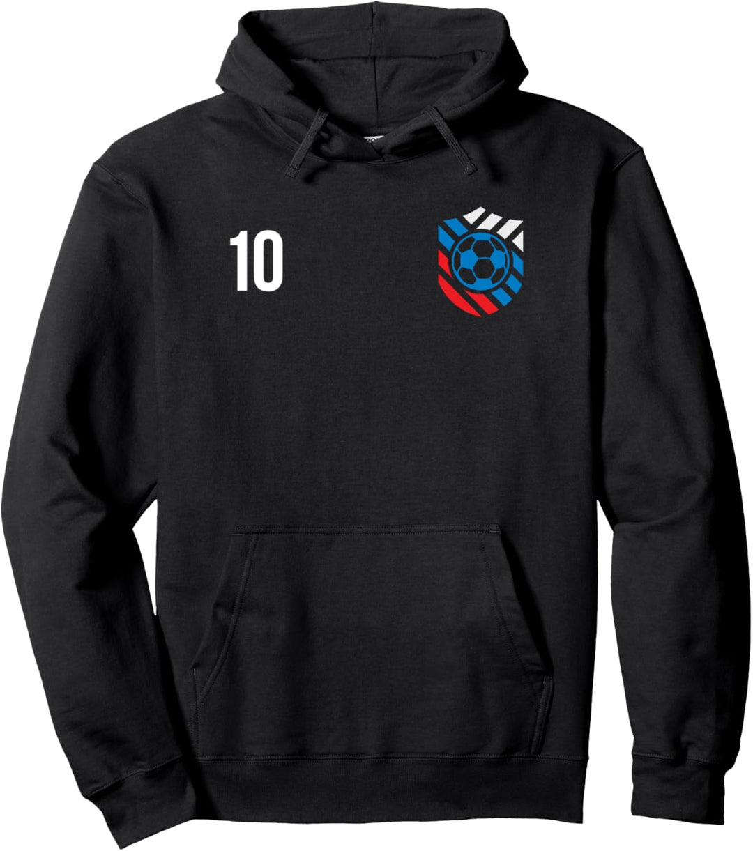 Flagge Russland Pullover Hoodie
