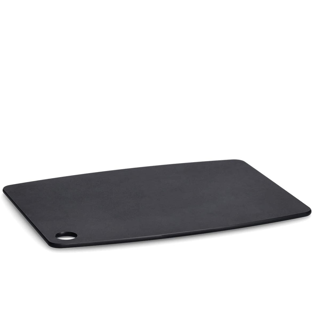 Zeller 26053 Schneidebrett Eco, Holzfaserlaminat, schwarz, ca. 37 x 27,5 x 0,6 cm 37L x 27.5B cm Sch