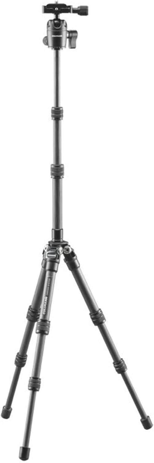 CULLMANN - 56814 - CARVAO 816TCS - Reisestativ aus Carbon - Max. 70,5cm Auszugshöhe - Packmass 27cm