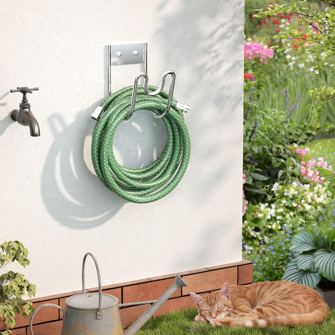 Edelstahl Schlauchhalter Gartenschlauchhalter: Gartenschlauch Halterung SS 304 – Schlauchhalter Wand