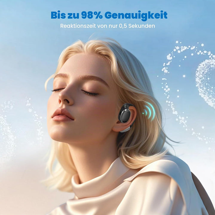 AI Übersetzer Kopfhörer mit Echtzeit-Übersetzung in 144 Sprachen, Bluetooth Kopfhörer mit HD-Stereo-