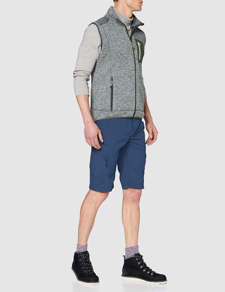 Bequeme Freizeitshort mit Tasche