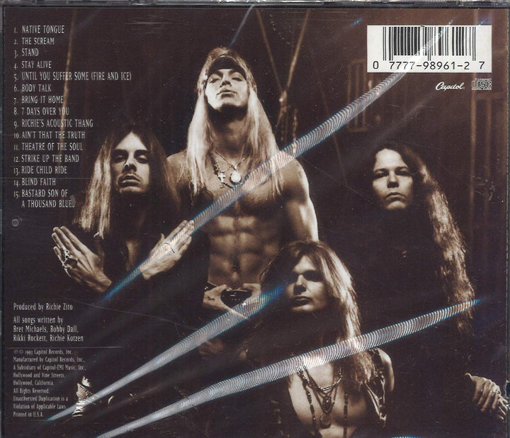 Native Tongue, Audio-CD